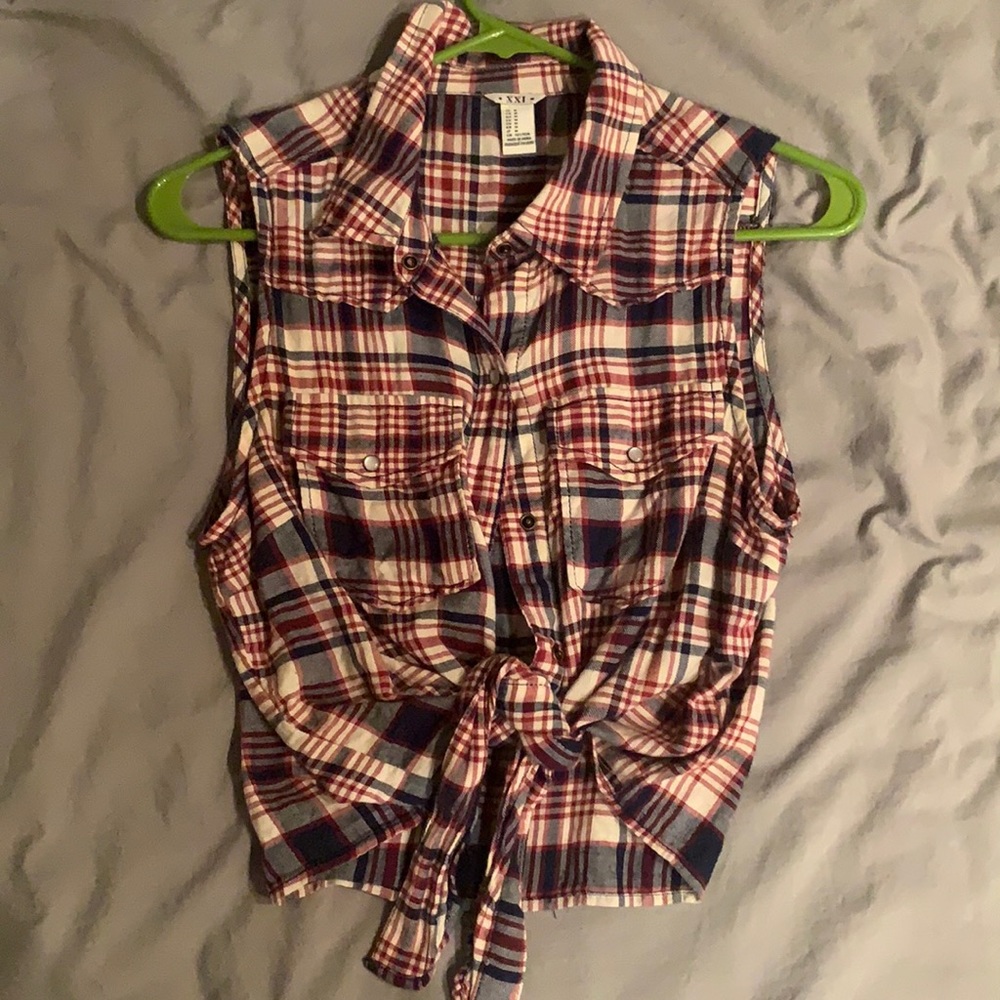 Forever 21 plaid top